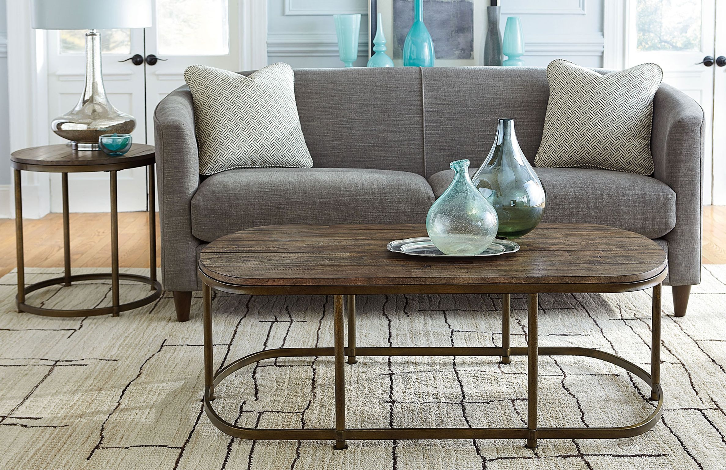 Hammary Living Room Round End Table 563918 Seaside Furniture Toms